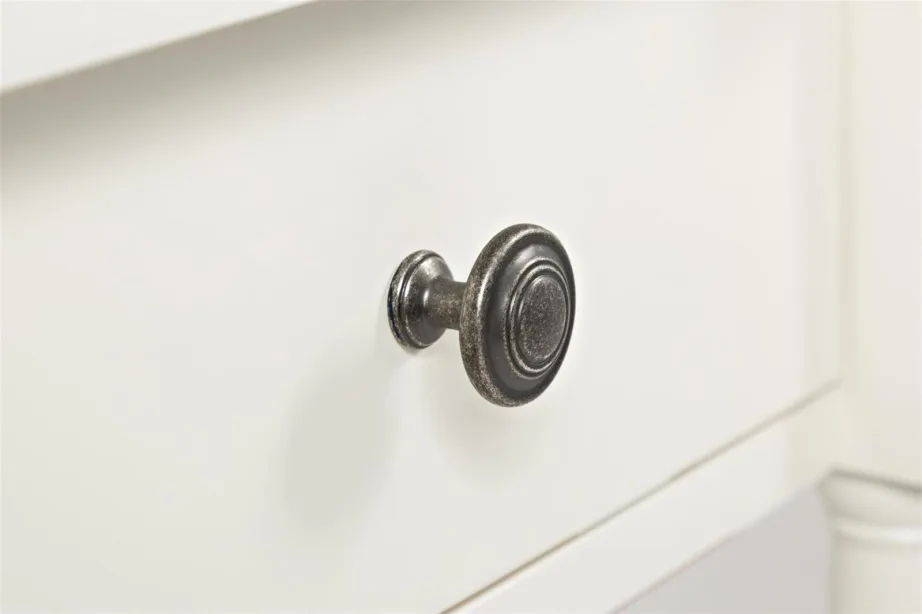 Antiikvalge konsoollaud Avola AV1630-60, kummipuidust – 4