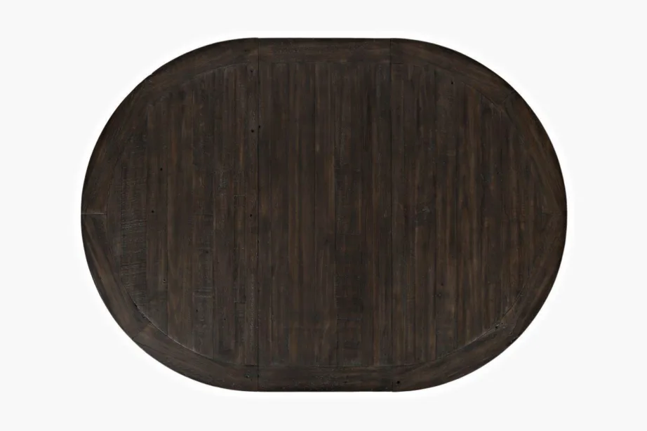 Antiikvalge söögilaud Avola AV1706-66, taaskasutatud männipuidust – 5