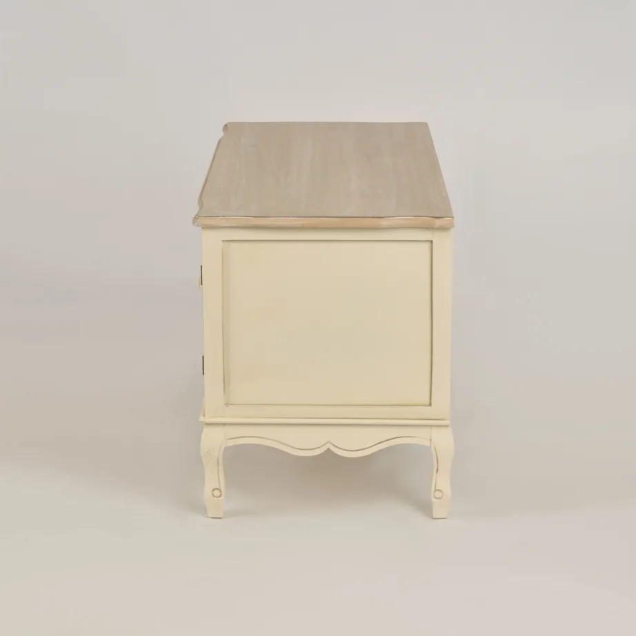 Beež TV-alus Rimini RI034, lehtpuu puidust – 6