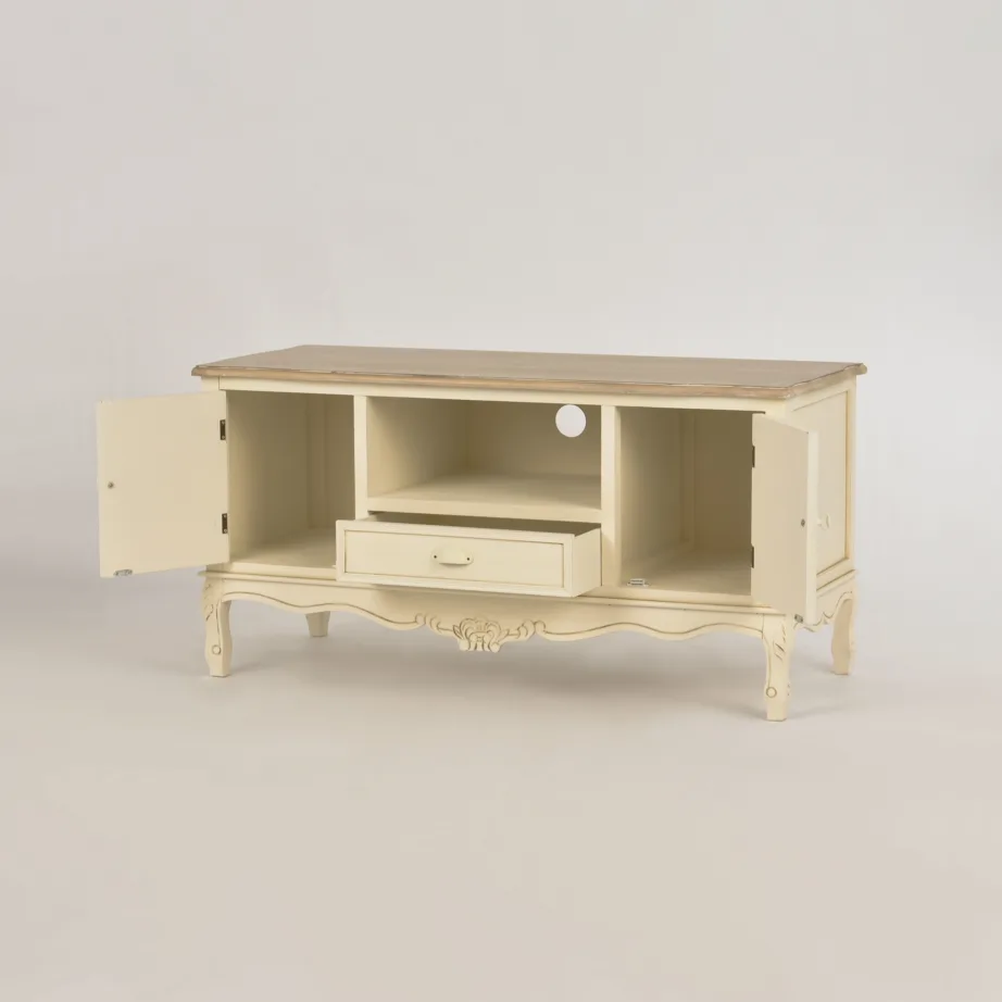 Beež TV-alus Rimini RI034, lehtpuu puidust – 2