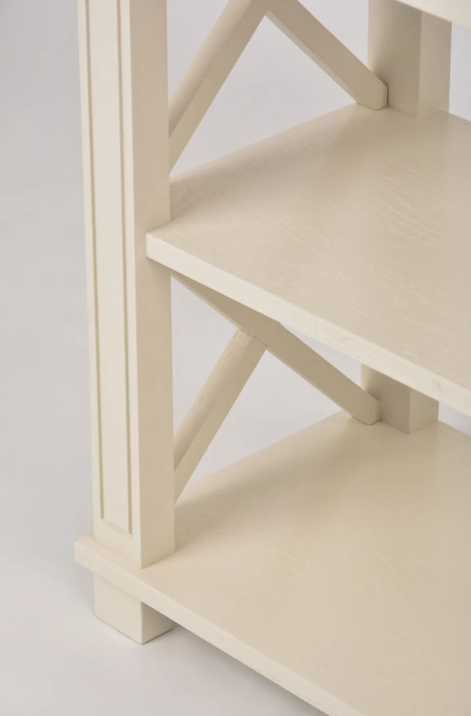 Beež konsoollaud Hamilton HT028, tammepuidust – 13