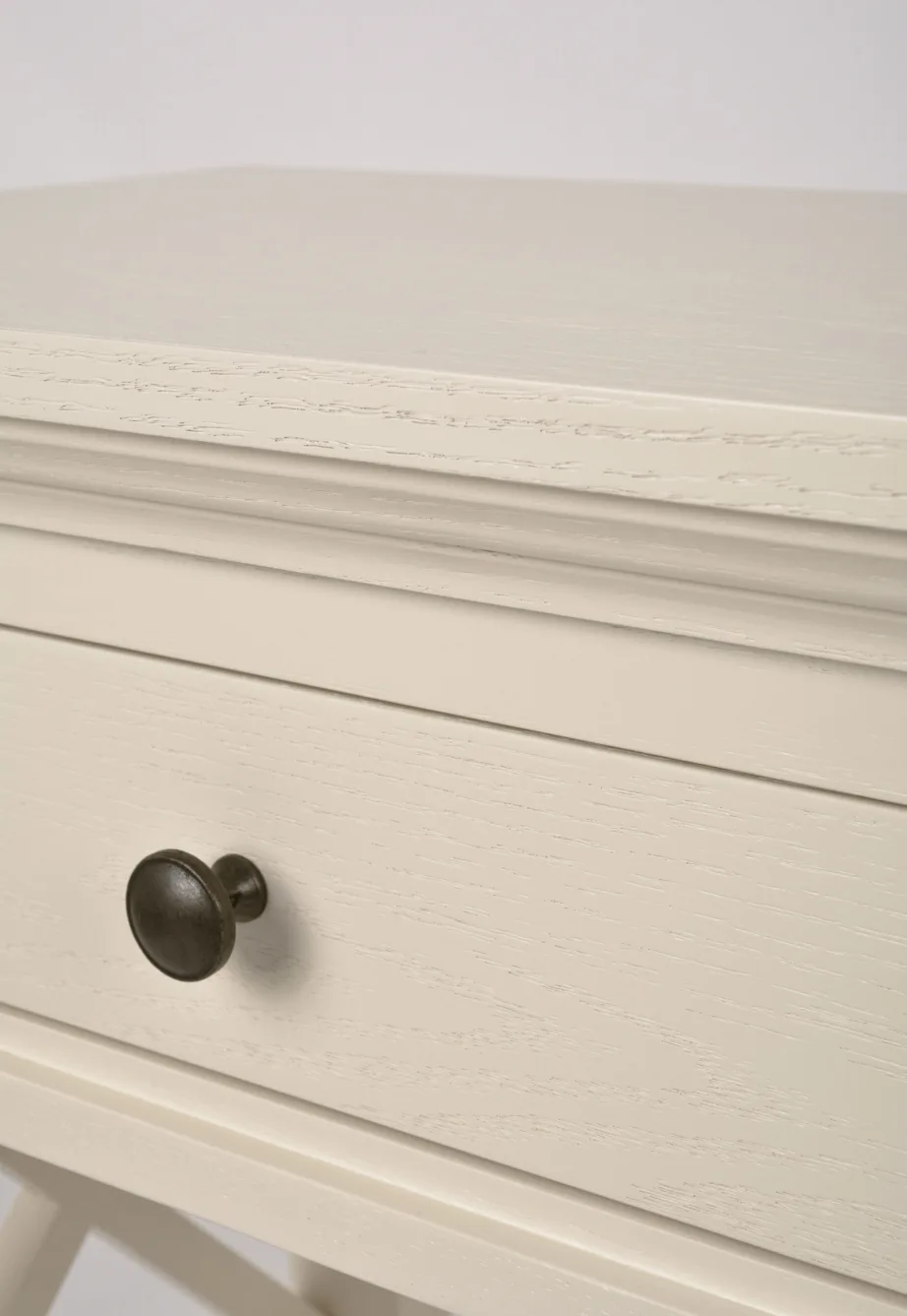 Beež konsoollaud Hamilton HT028, tammepuidust – 15