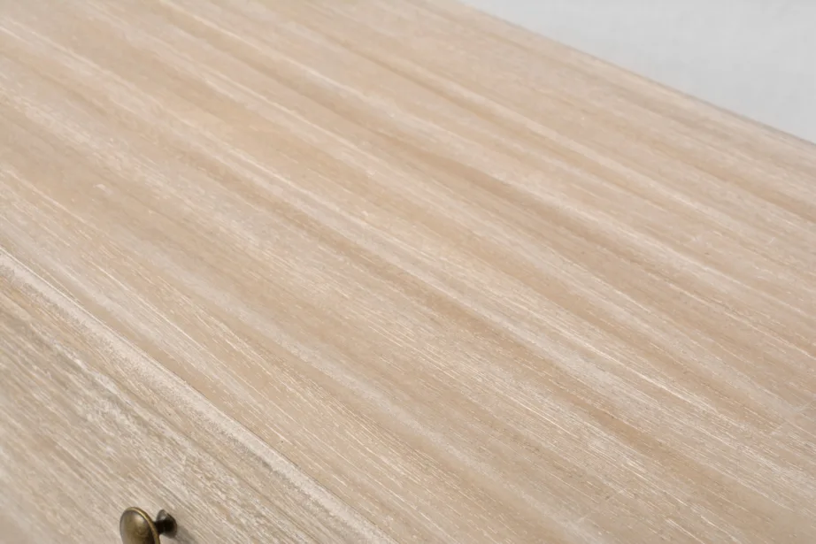 Beež konsoollaud Livorno LIV080, lehtpuu puidust – 7