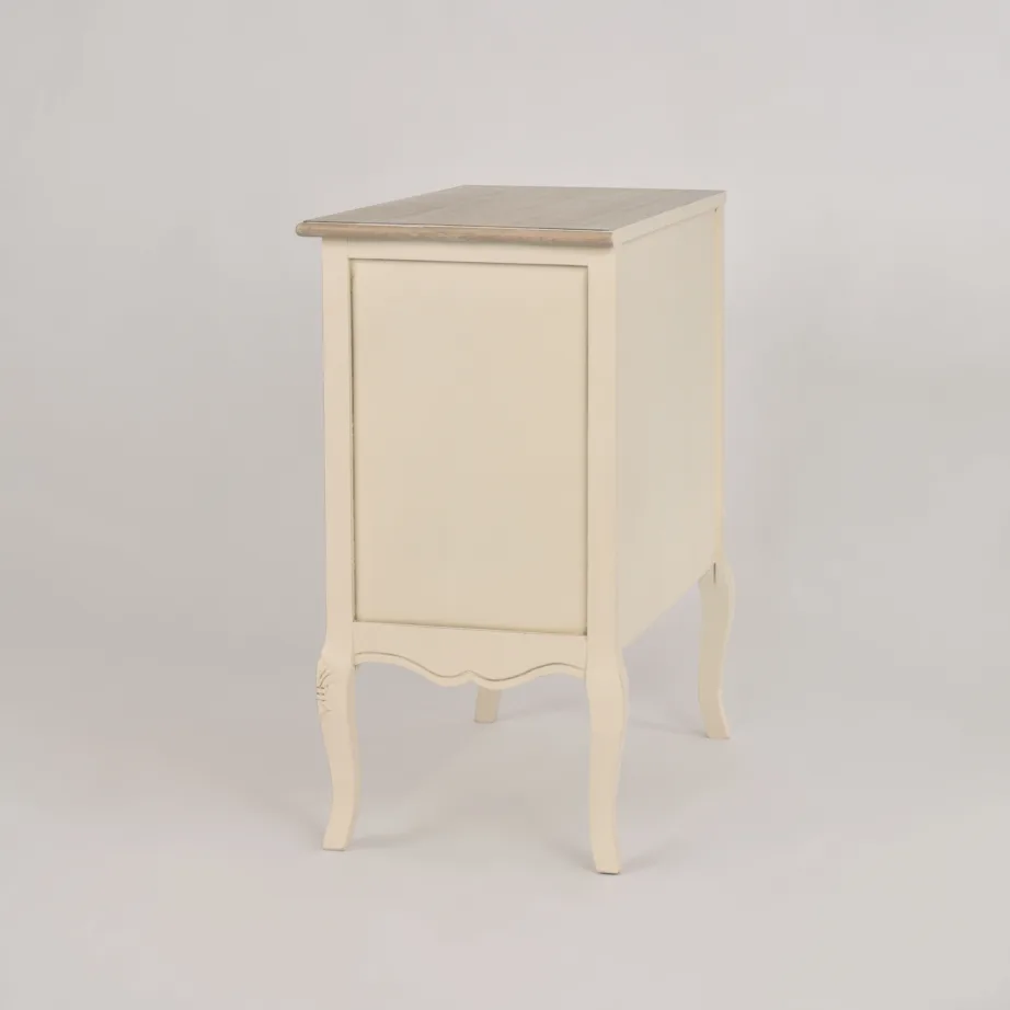 Beež kummut Rimini RI023, lehtpuu puidust – 7