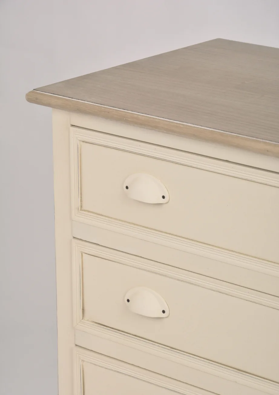 Beež kummut Rimini RI023, lehtpuu puidust – 8