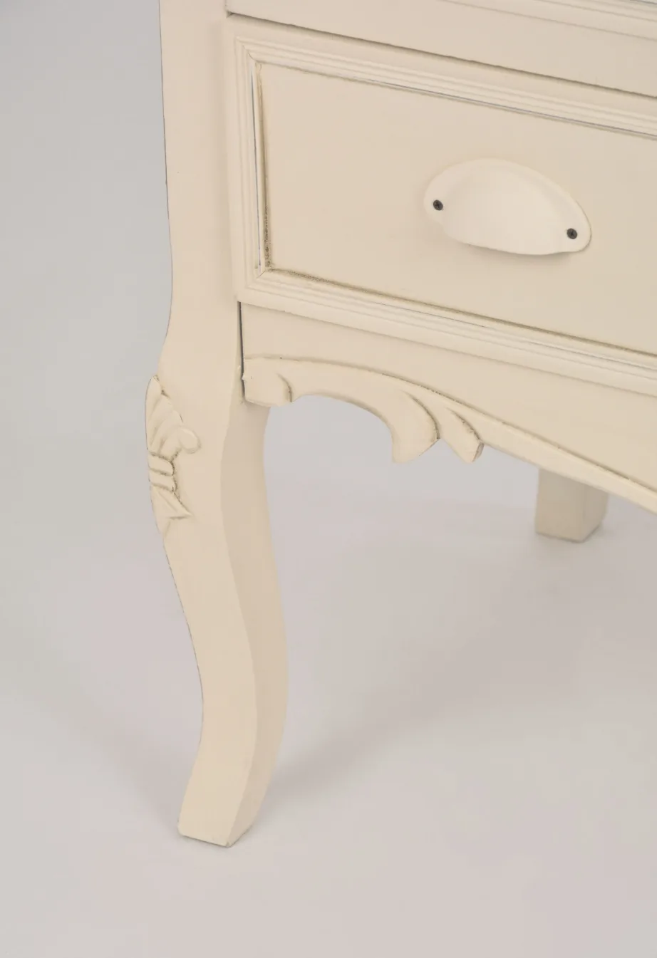 Beež kummut Rimini RI023, lehtpuu puidust – 9