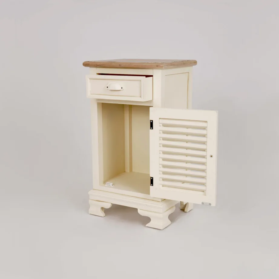 Beež öökapp Pesaro PE011, lehtpuu puidust – 6