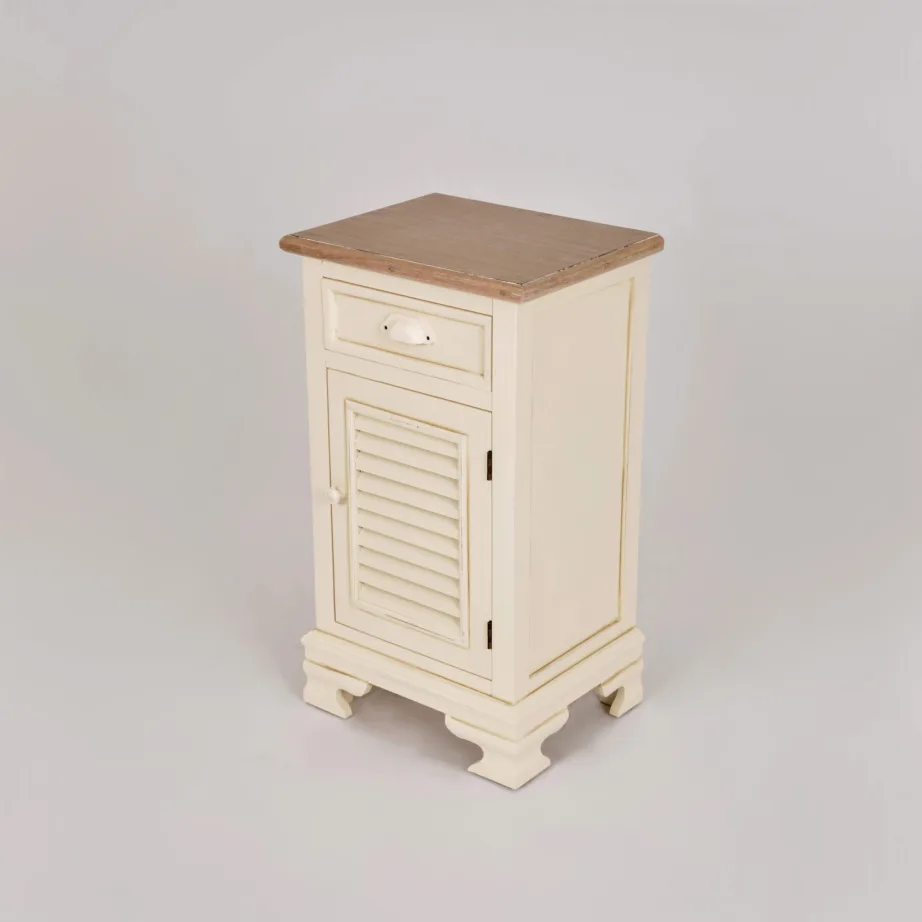 Beež öökapp Pesaro PE011, lehtpuu puidust – 4