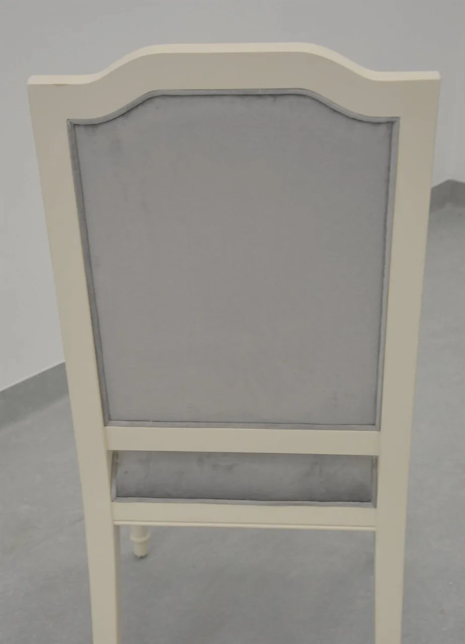 Beež Dijon DI28 polsterdatud tool, kasepuust – 4