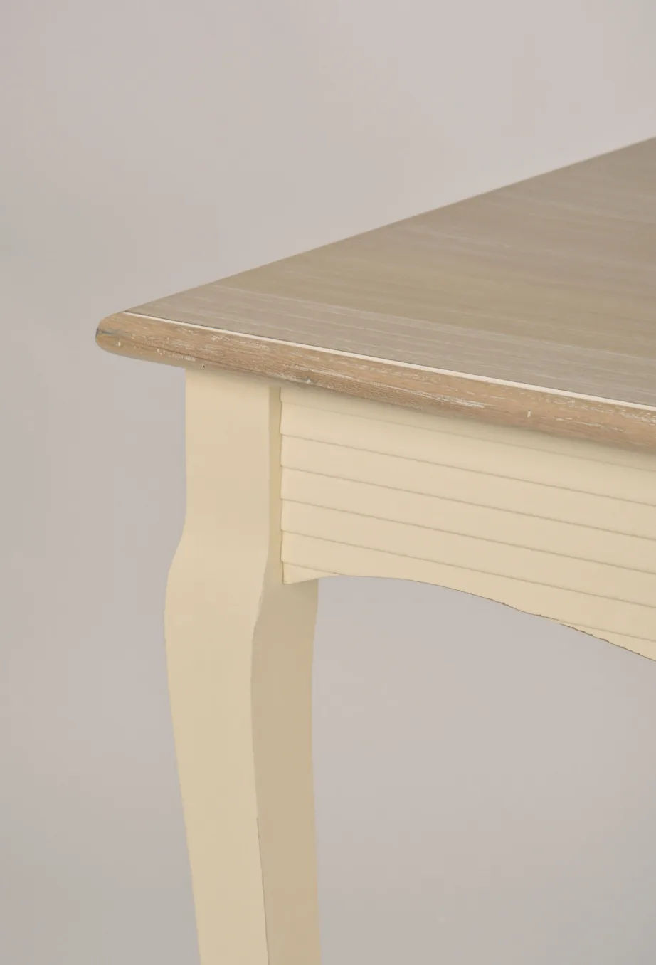 Beež söögilaud Pesaro PE026, lehtpuu puidust – 10