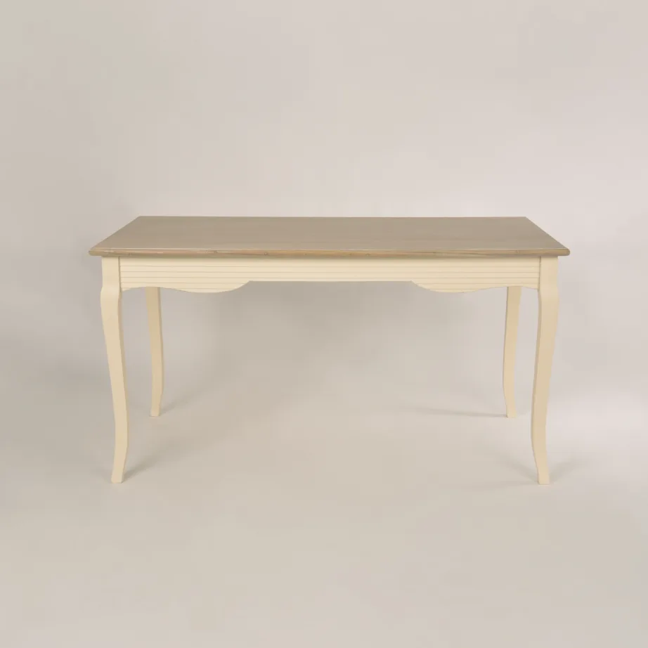 Beež söögilaud Pesaro PE026, lehtpuu puidust – 2