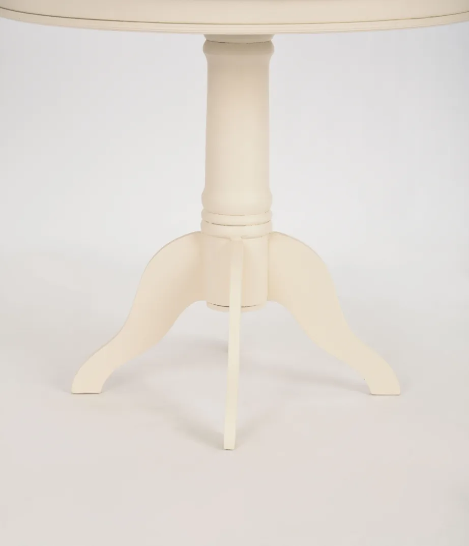 Beež söögilaud Rimini RI116, lehtpuu puidust – 6