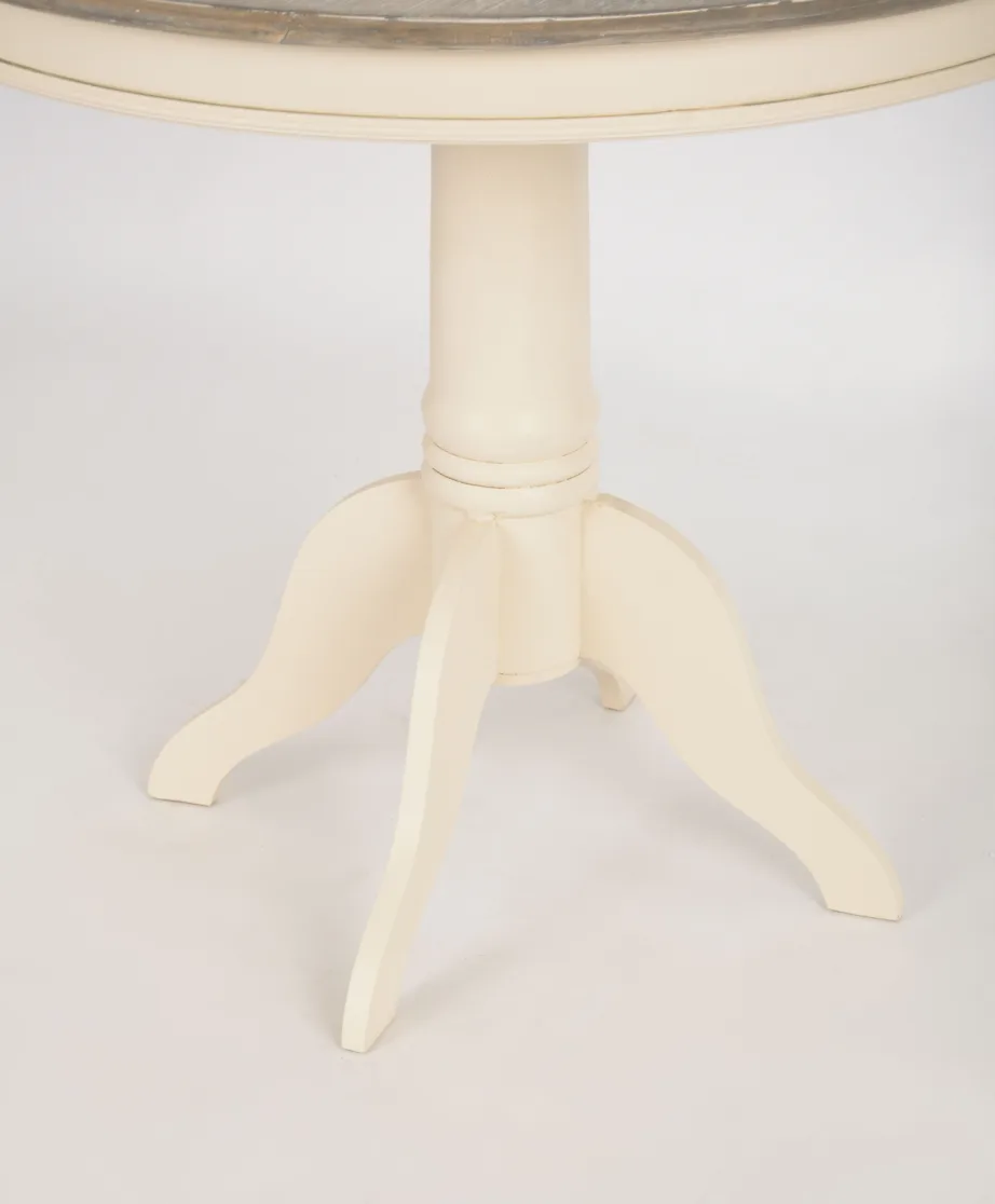 Beež söögilaud Rimini RI116, lehtpuu puidust – 7