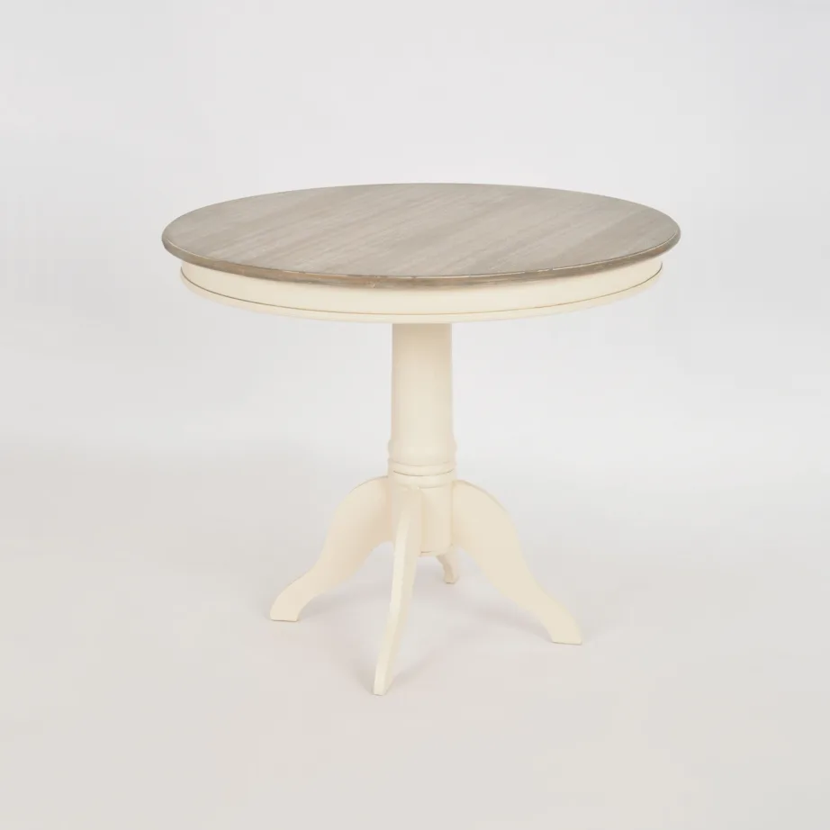 Beež söögilaud Rimini RI116, lehtpuu puidust – 2