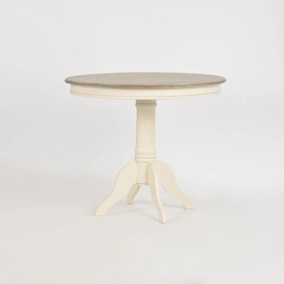 Beež söögilaud Rimini RI116, lehtpuu puidust – 4