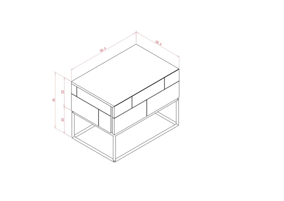Roheline öökapp Rose Hill RH08, kõrgläikega MDF – 5
