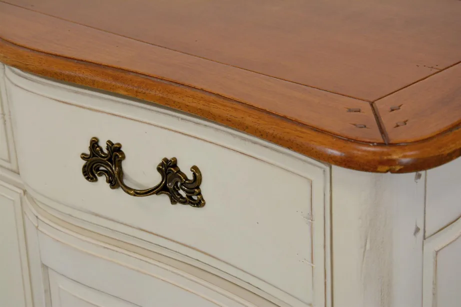 Elevandiluu värvi kummut Verona VE873, kasepuust – 3