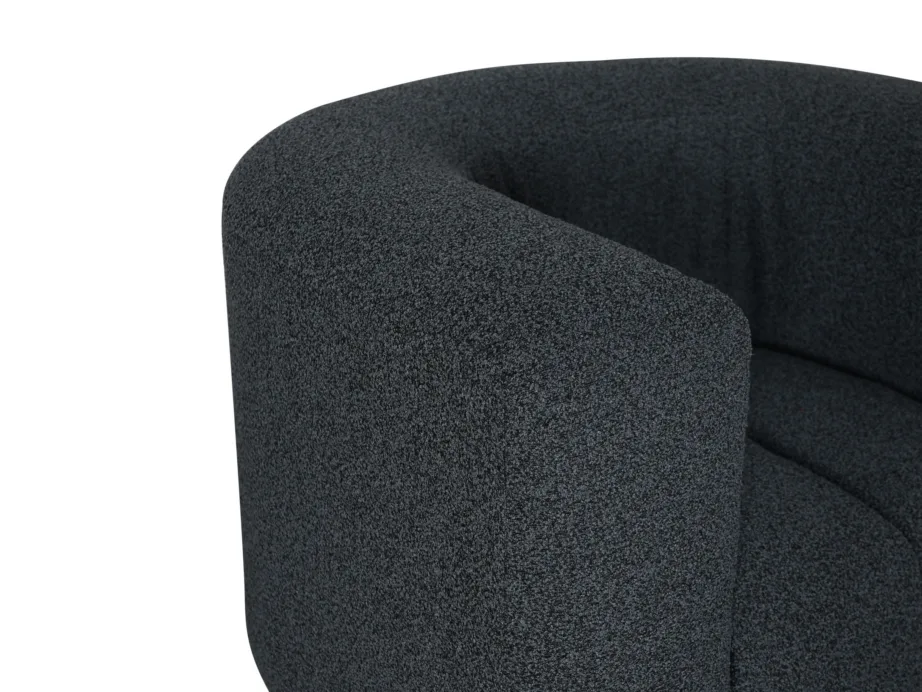 Grafiitmust Nua N88-100-6 tugitool, chenille kangast – 7
