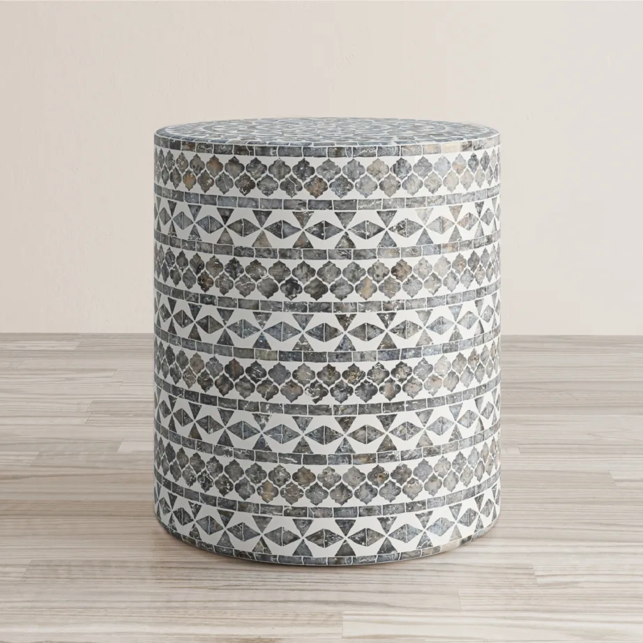 Hall kõrvallaud Avola AV1730-28GT, merikarp – 7