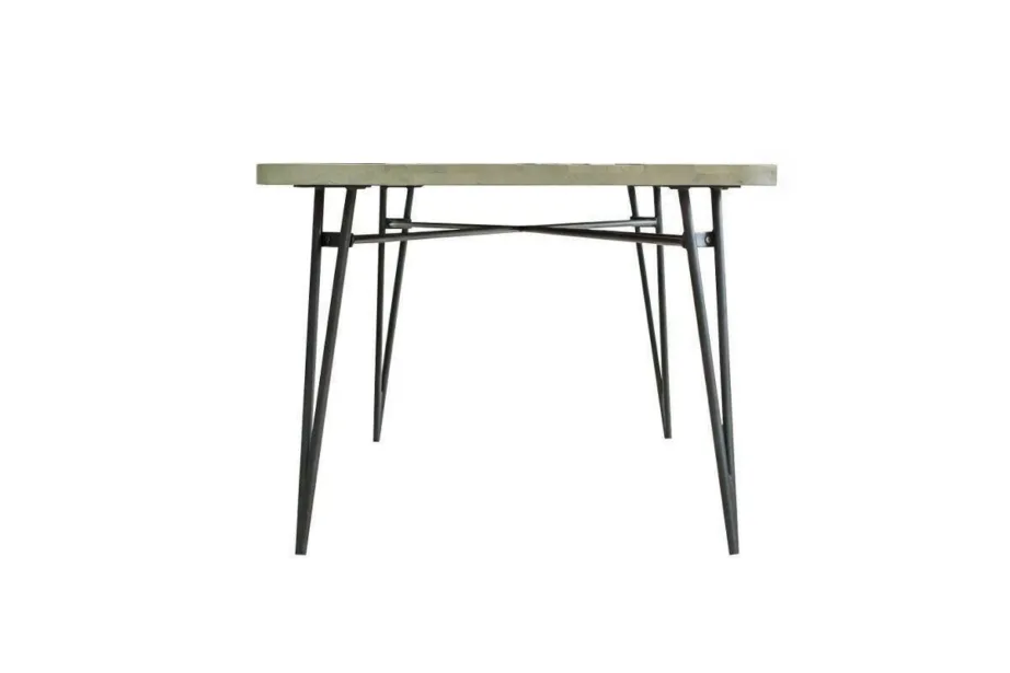 Hall ja beež söögilaud Adesso ADESD05-180, akaatsiapuidust – 7