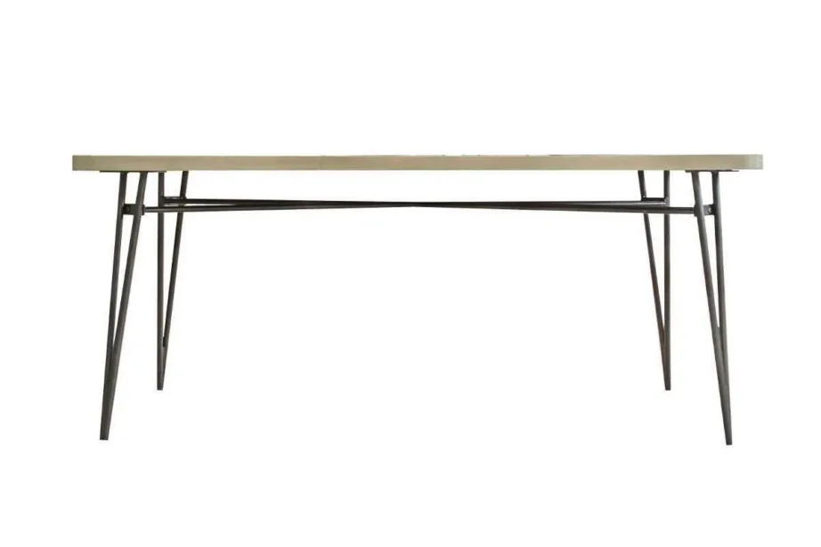 Hall ja beež söögilaud Adesso ADESD05-180, akaatsiapuidust – 6