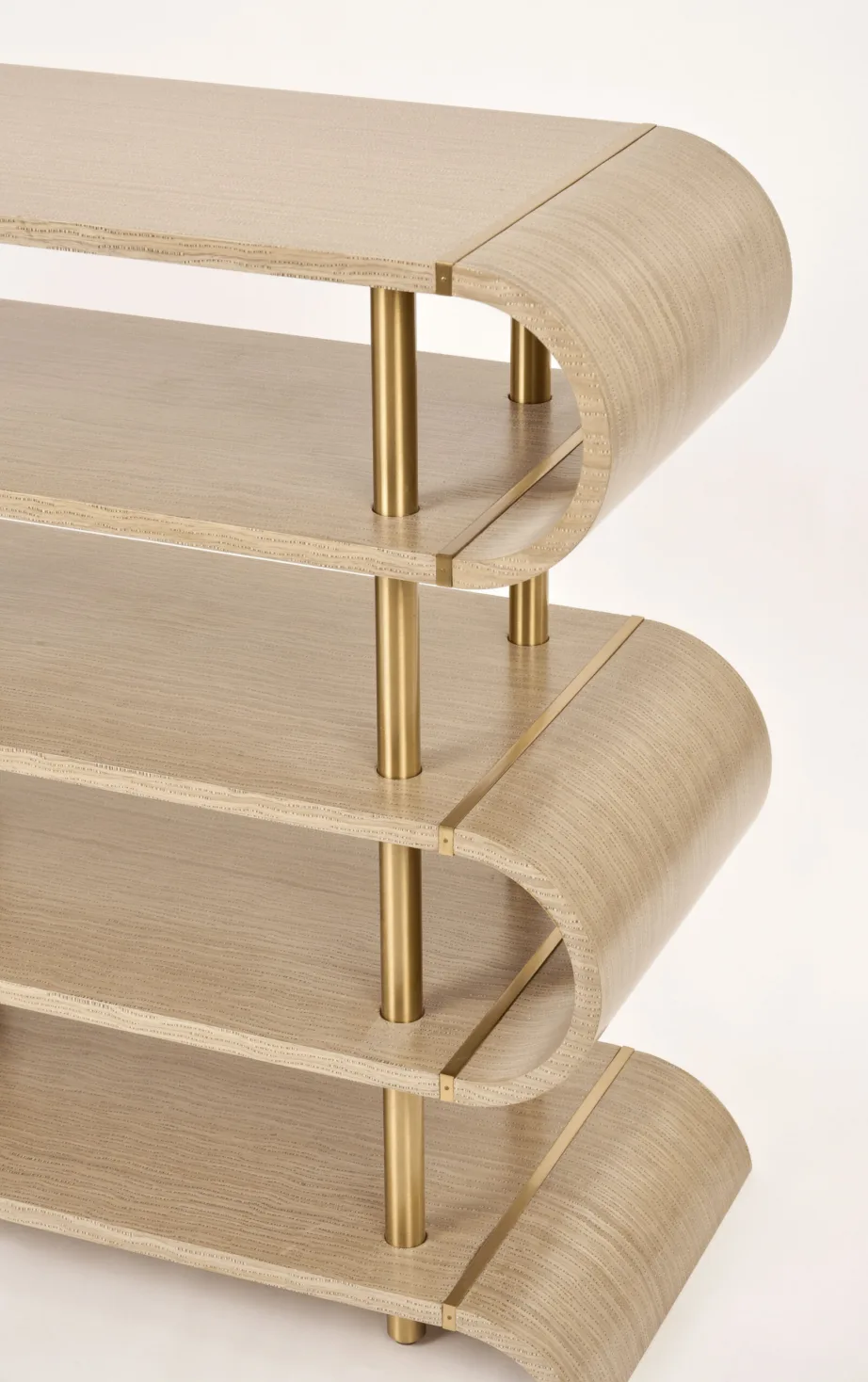 Hall ja kuldsete jalgadega konsoollaud Stilig ST962, roostevaba teras – 12