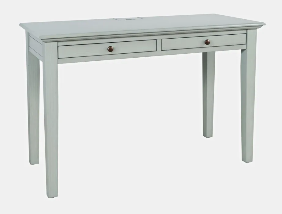 Rohekashall kirjutuslaud Avola AV375-4820, akaatsiapuidust – 2