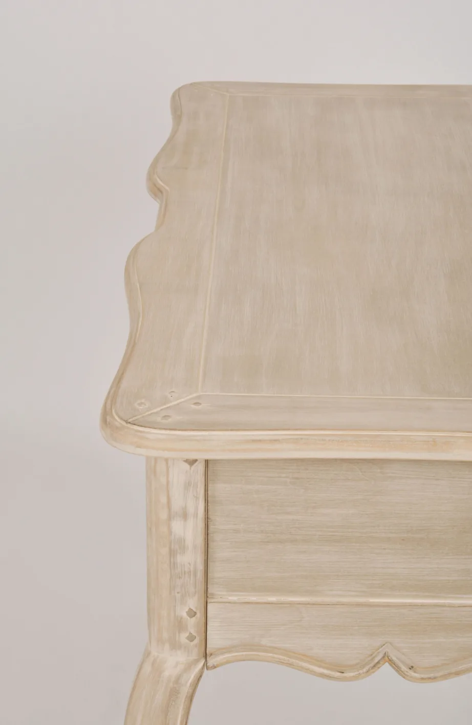 Helebeež konsoollaud Venezia Bianco VEB808K, kasepuidust – 8