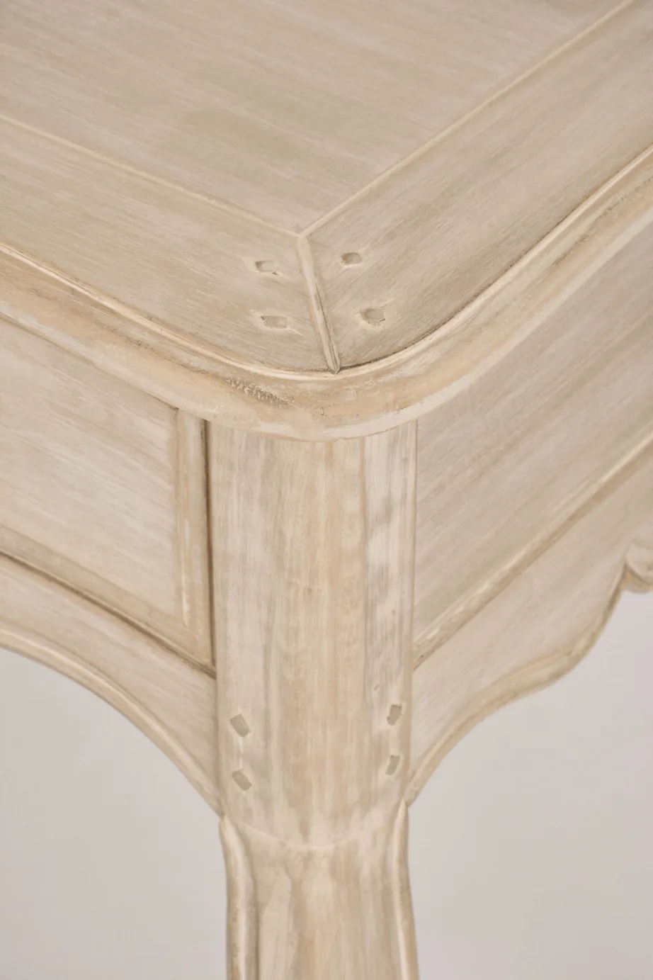 Helebeež konsoollaud Venezia Bianco VEB808K, kasepuidust – 15