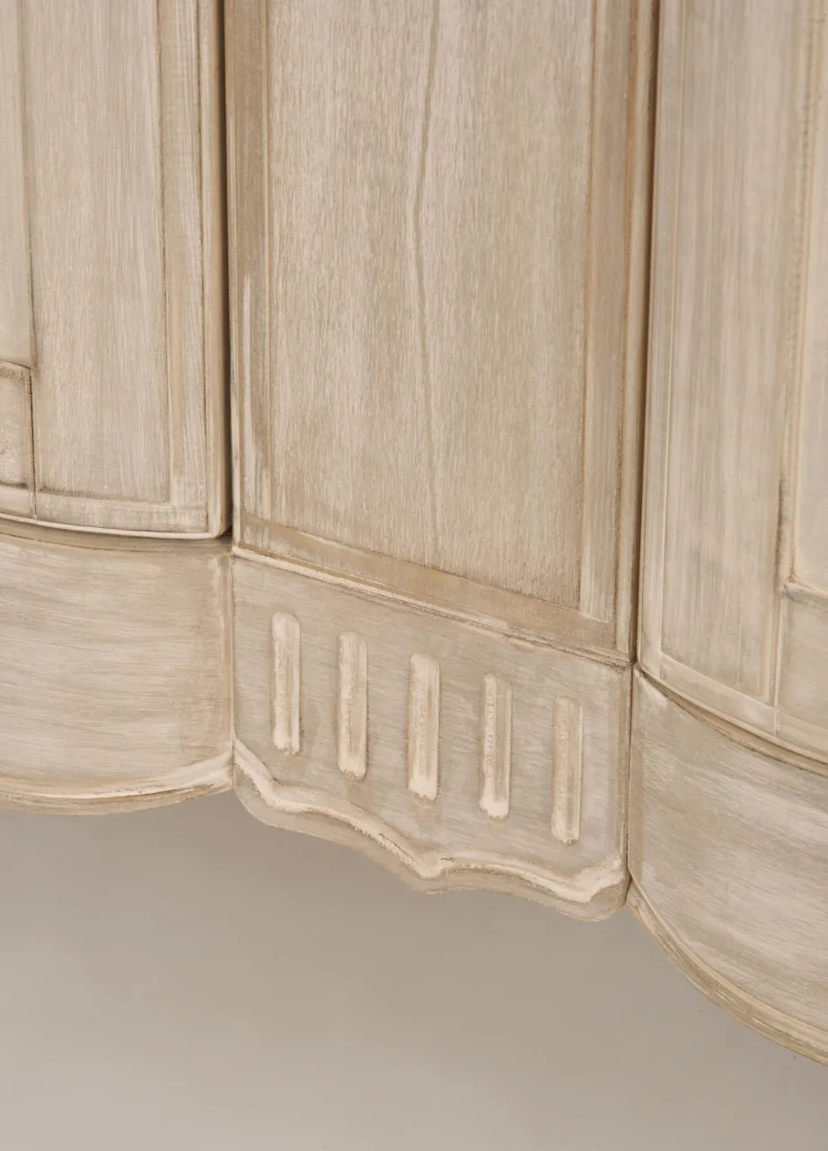 Helebeež kummut Venezia Bianco VEB873K, kasepuust – 7