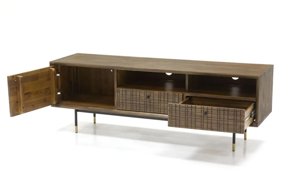 Helepruun TV-alus Maze MAZL01-160, akaatsiapuidust – 7