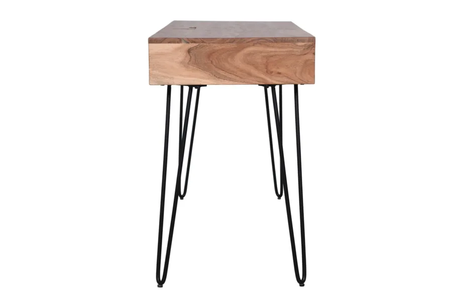 Helepruun Avola AV2085-5020 kirjutuslaud, akaatsiapuidust – 6