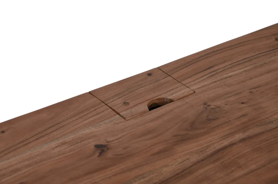 Helepruun Avola AV2085-5020 kirjutuslaud, akaatsiapuidust – 9