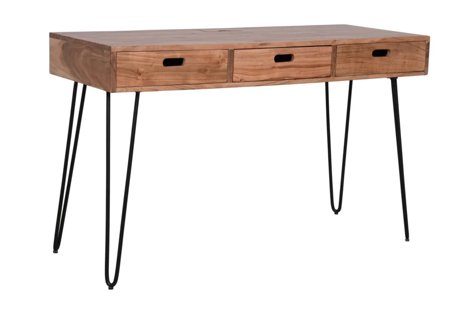 Helepruun Avola AV2085-5020 kirjutuslaud, akaatsiapuidust – 3