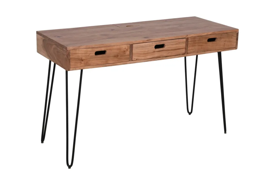 Helepruun Avola AV2085-5020 kirjutuslaud, akaatsiapuidust – 4