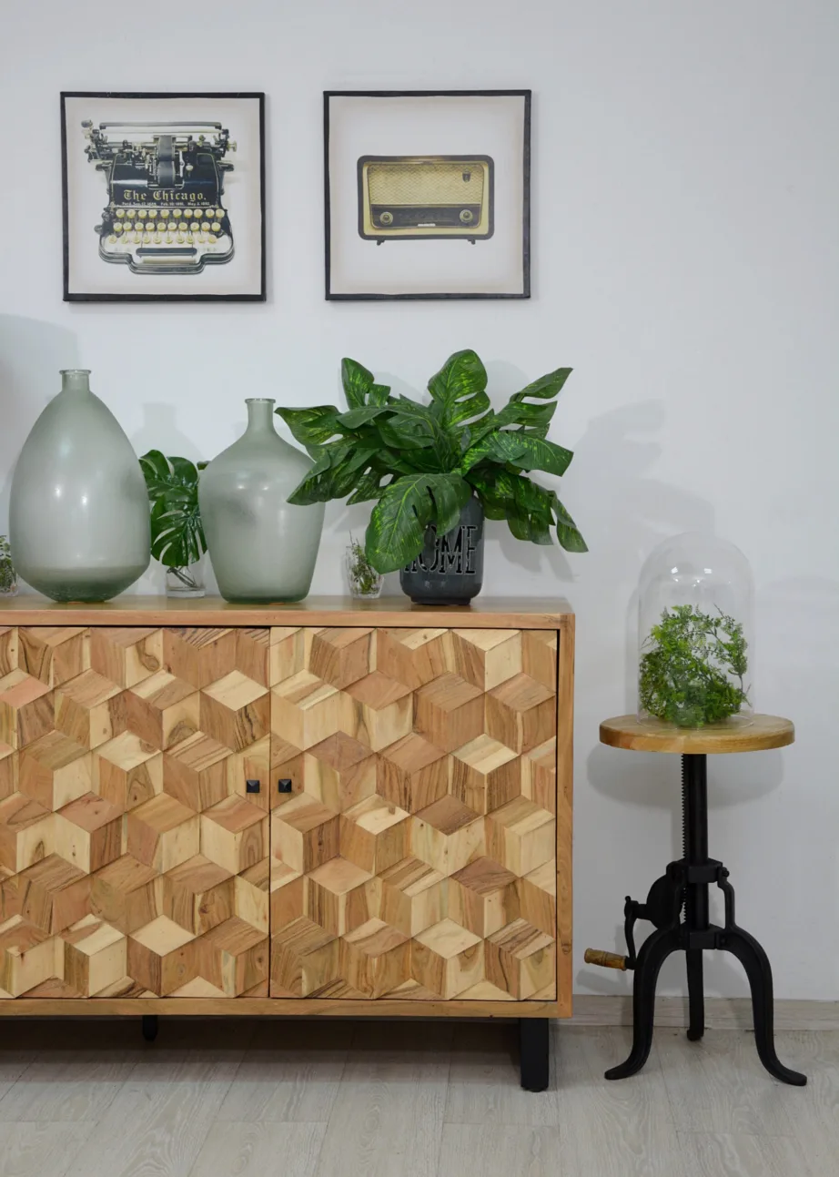 Helepruun lisalaud Avola AV1730-63, mangopuu, metallist jalad – 13