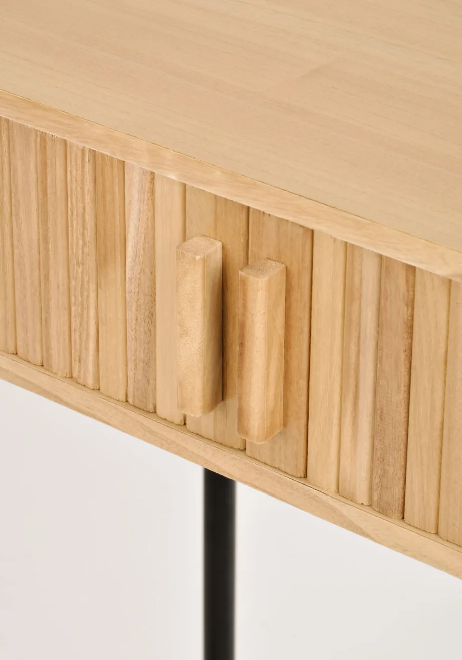 Helepruun konsoollaud Florence FL03, lehtpuu, MDF – 10