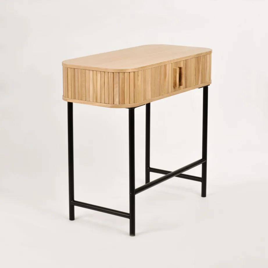 Helepruun konsoollaud Florence FL03, lehtpuu, MDF – 5