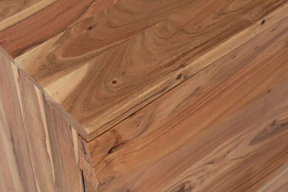 Helepruun kummut Avola AV1995-72, akaatsiapuidust – 7