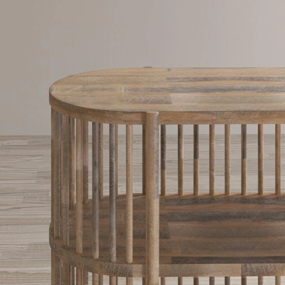 Helepruun kummut Avola AV2180-54, akaatsiapuidust – 7