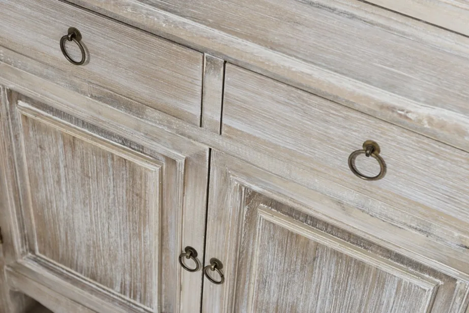 Helepruun kummut Merano ME01, Paulownia puidust – 8