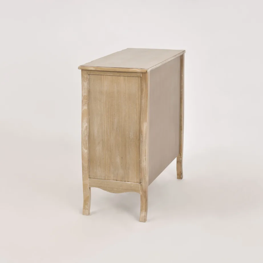 Helepruun kummut Merano ME01D, lehtpuu puidust – 6