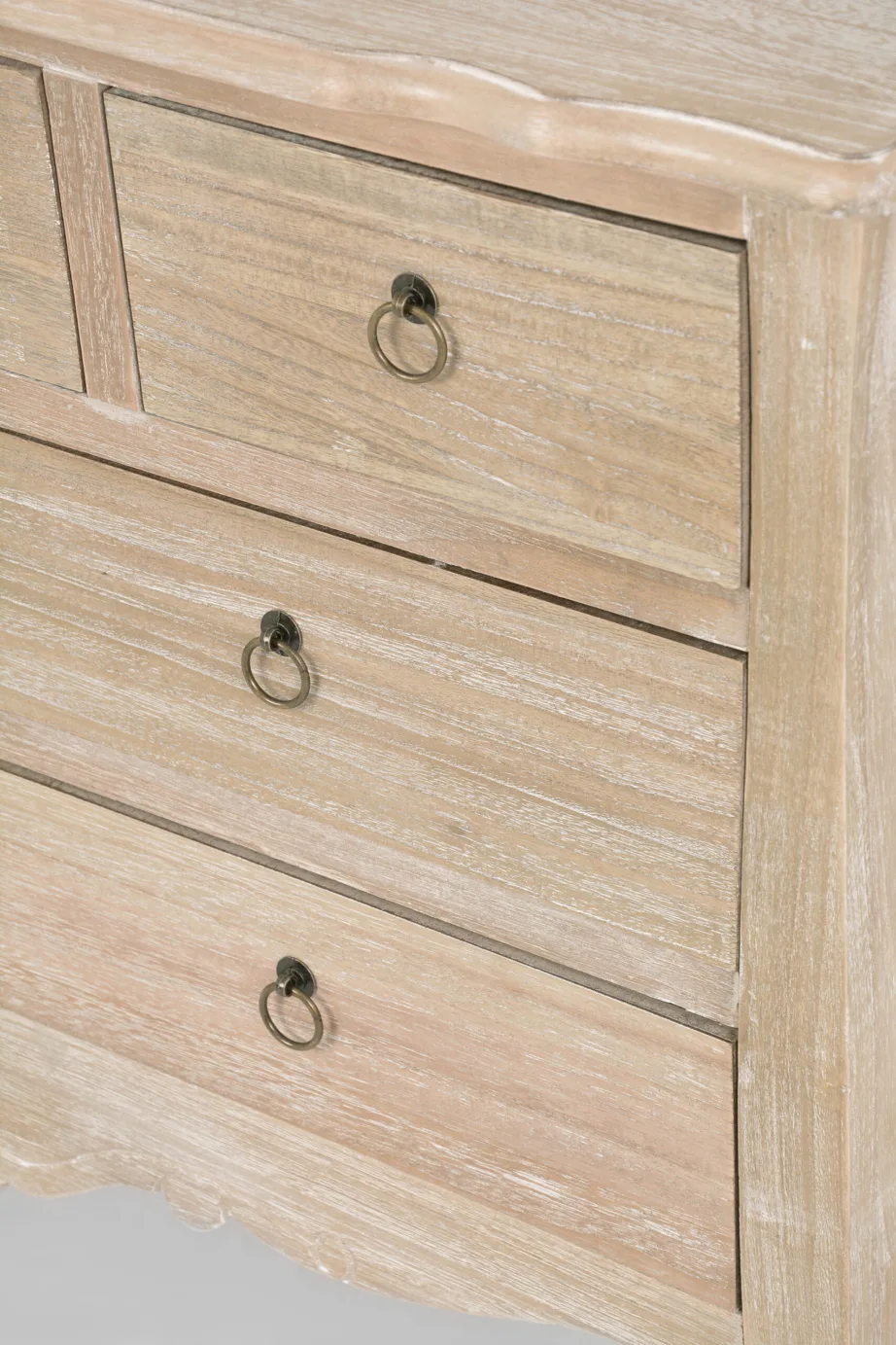 Helepruun kummut Merano ME024, lehtpuu puidust – 3