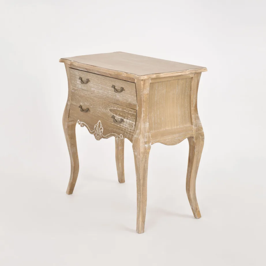 Helepruun kummut Merano ME040, lehtpuu puidust – 4