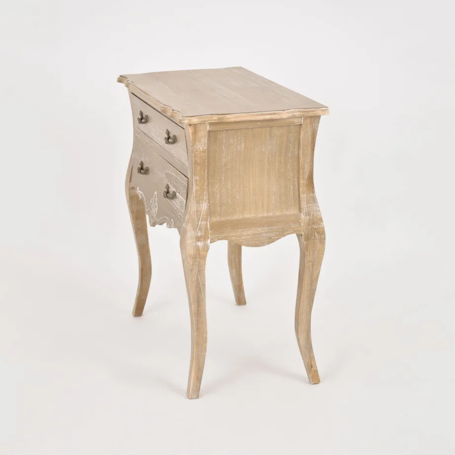 Helepruun kummut Merano ME040, lehtpuu puidust – 5