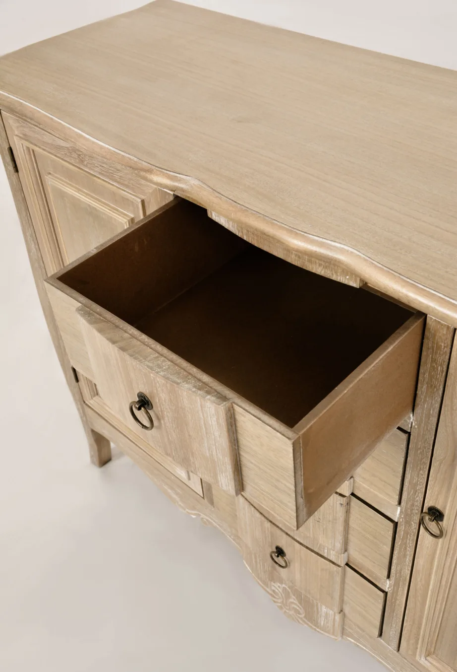 Helepruun kummut Merano ME08D, lehtpuust – 6