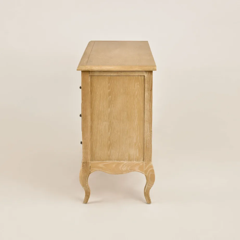 Helepruun kummut Venezia Oak VEO802, tammepuidust – 6