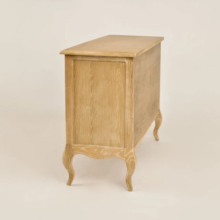 Helepruun kummut Venezia Oak VEO802, tammepuidust – 7