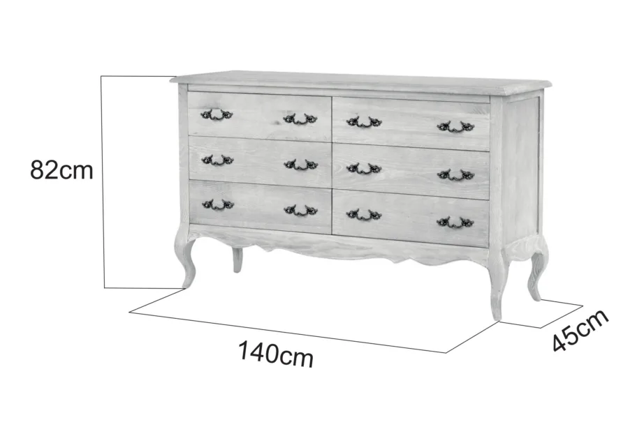 Helepruun kummut Venezia Oak VEO802, tammepuidust – 18