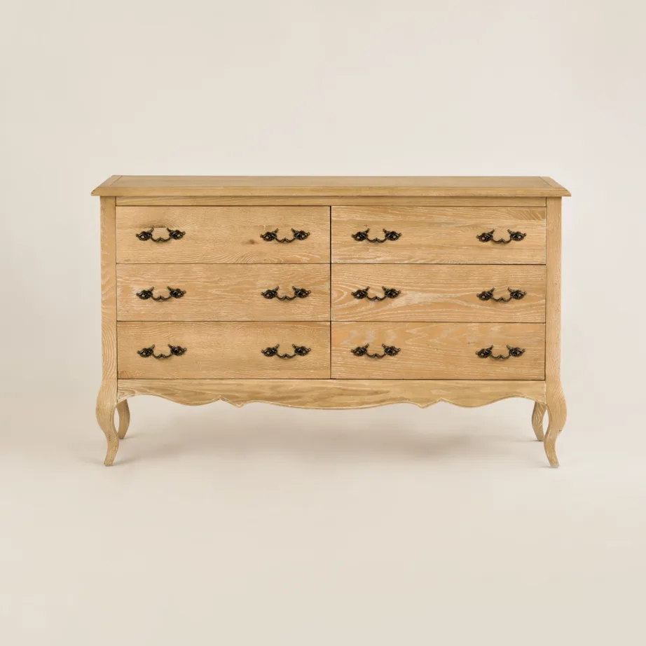 Helepruun kummut Venezia Oak VEO802, tammepuidust – 3